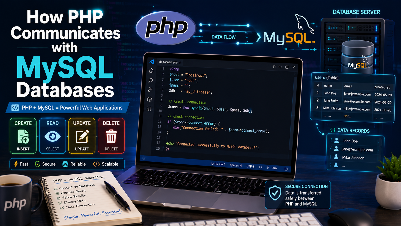How PHP Communicates with MySQL Databases: A Complete Beginner's Guide (2026)