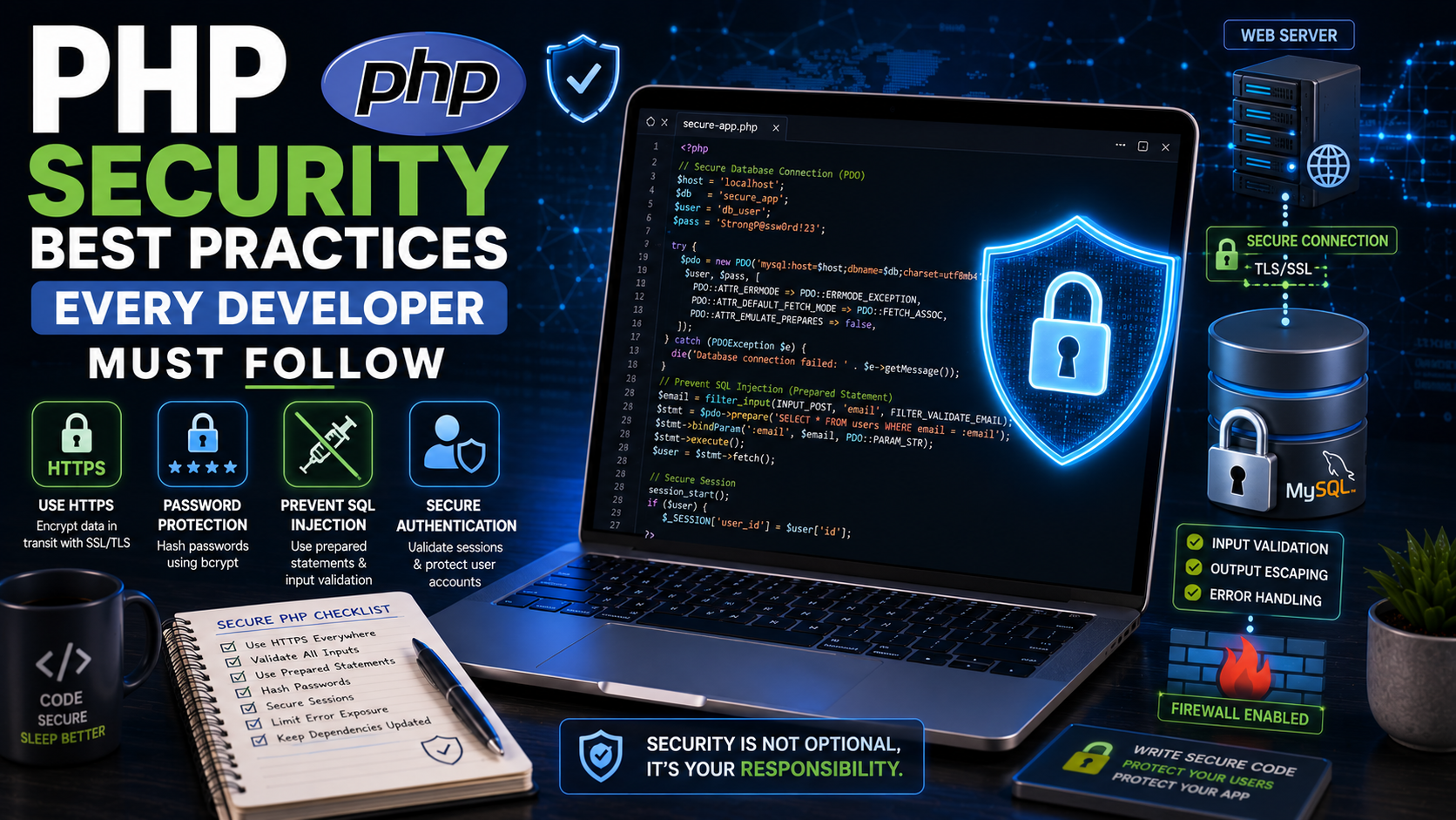 PHP Security Best Practices Every Developer Must Follow