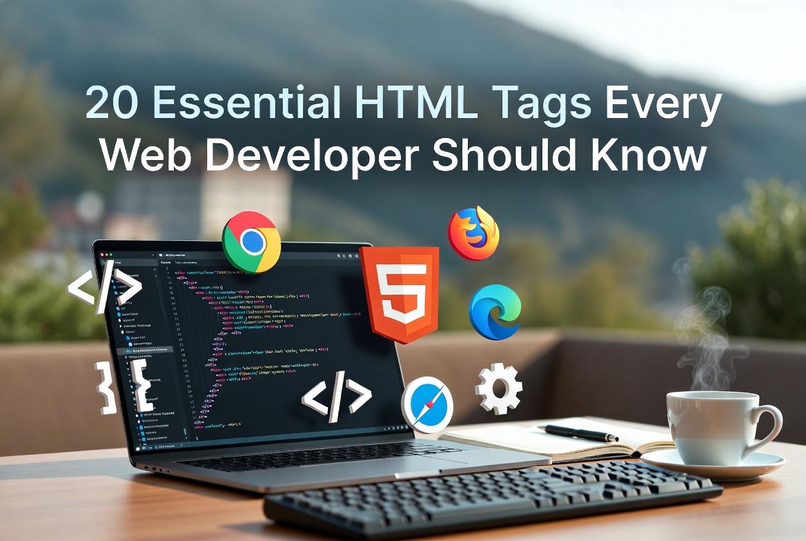 20 Essential HTML Tags Every Web Developer Should Know