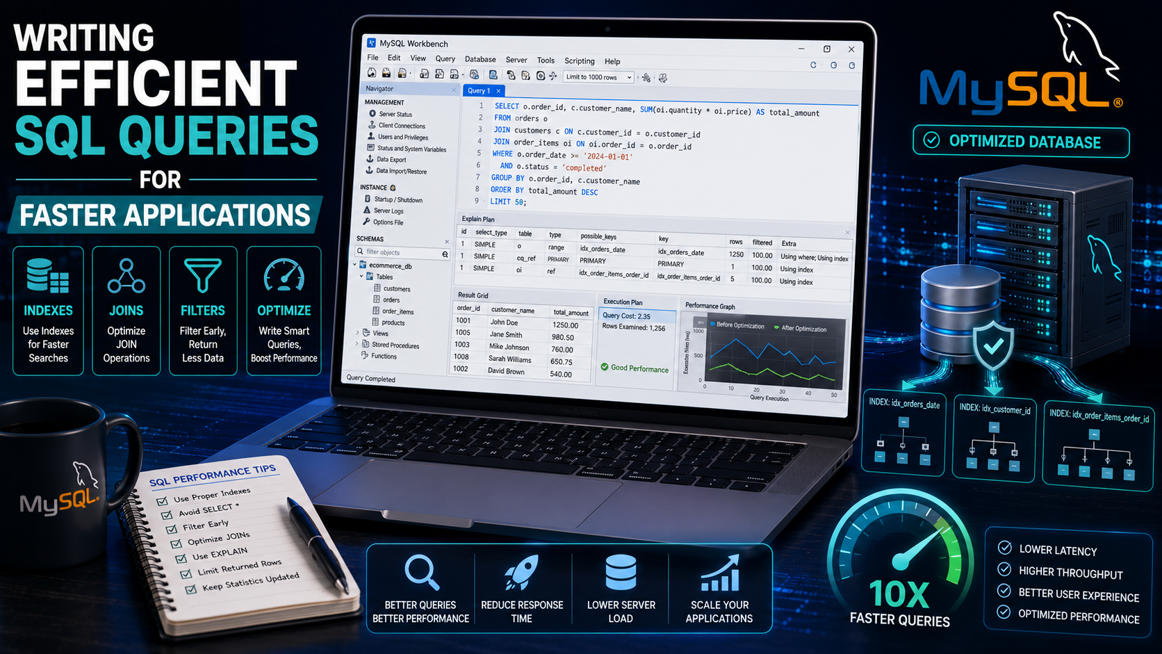 Writing Efficient SQL Queries for Faster Application