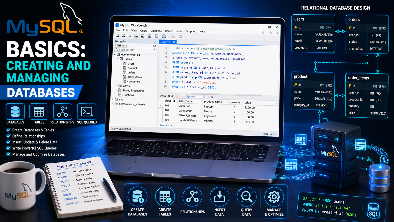 MySQL Basics: Creating and Managing Databases